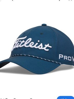 TITLEIST Tour Breezer - Blue Golf Rope Hat - New
